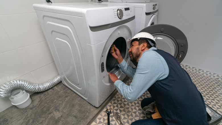 Paramount washer- dryer installation